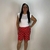Short Feminino Senhora em Liganete Estampado, Conforto, Praticidade e Estilo Casual - loja online