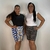 Kit com 2 Shorts Senhora em Liganete Estampado, Conforto, Praticidade e Estilo Casual - Chantilly Modas