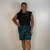 Imagem do Short Feminino Senhora em Liganete Estampado, Conforto, Praticidade e Estilo Casual