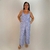 Macacão Pantalona com Elástico na Cintura e Alças Finas - comprar online