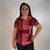 Blusa de Manga Feminina em Liganete com Botão Delicado no Pescoço Ideal para Todas as Ocasiões