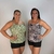 Imagem do KIT Com 2 Blusas de Alcinha Estampada Com Babado - Leve, Prática e Versátil