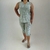Pijama Feminino em Liganete Calça Pantacourt e Blusa Regata - Chantilly Modas