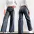 wide leg sastrero engomado - comprar online