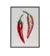 Chili Pepper Cut – Minimalismo Gastronómico | Arte enmarcado en impresión fine art en internet