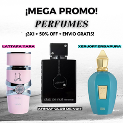 MEGA PROMO 3x1 perfumes