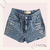 Shorts Jeans C/ Aplicações