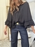 CAMISA BOHO NEGRO - NINA KARQUI - comprar online