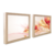 Kit Luxo 2 Quadros Decorativos Banheiro, Lavabo, Toalete - Molduras Caixa Alta Madeira - 20cm - comprar online