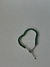 Pulseira RIVIERA verde Esmeralda prata tradicional - Laryssa Felix Acessórios