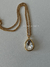 Colar corrente & Charms Gota G cristal - comprar online