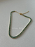 CHOKER RIVIERA verde água dourada na internet