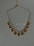 Colar Charms gota dourada - comprar online