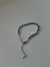 Pulseira RIVIERA verde água prata tradicional - Laryssa Felix Acessórios
