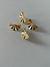 Mini Brinco leque dourado - comprar online