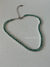 CHOKER RIVIERA verde água prata tradicional na internet
