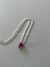 Colar RIVIERA prata 30 & Charms rosa pink