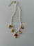 Colar Charms Cogumelo Bolinha