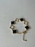Pulseira trevo cravejada & lisa ‘ preta dourada na internet