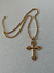 Colar corrente & Charms Cruz lisa G