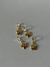 Mini argola estrela cravejada - comprar online