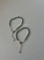 Pulseira RIVIERA verde água prata tradicional