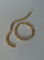 Pulseira RIVIERA coração dourada 17cm na internet