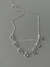 Colar Charms trevo cristal prata 30 - comprar online