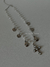 Colar Charms Cruz perolada ródio - comprar online