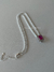 Colar RIVIERA prata 30 & Charms rosa pink - comprar online
