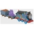 Thomas e Seus Amigos Trem Caverna de Cristal-HFX97/9-Mattel - JC Kids