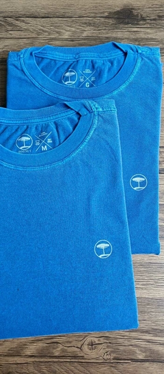 Camisetas estonadas - AZUL na internet