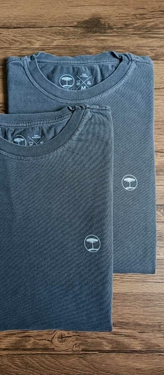 Camisetas estonadas - CINZA na internet