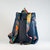 Mochila Clasica Palmeras Azul - Quidel Mayorista