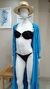 Saída Longa Lisa Azul Céu - comprar online