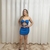 Vestido Ribana Azul - comprar online