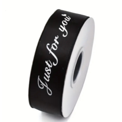 Liston Satinado Con Logo o Frase Personalizado 4cm/45M - comprar en línea