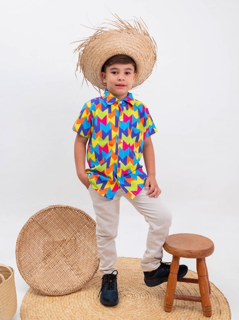 Camisa Junina Bandeirola - comprar online