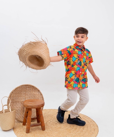 Camisa junina Retalho - comprar online