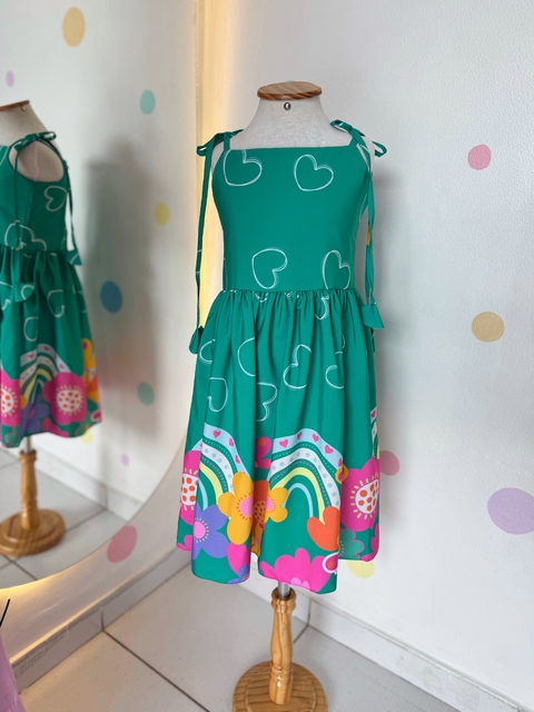 Vestido Laura coração