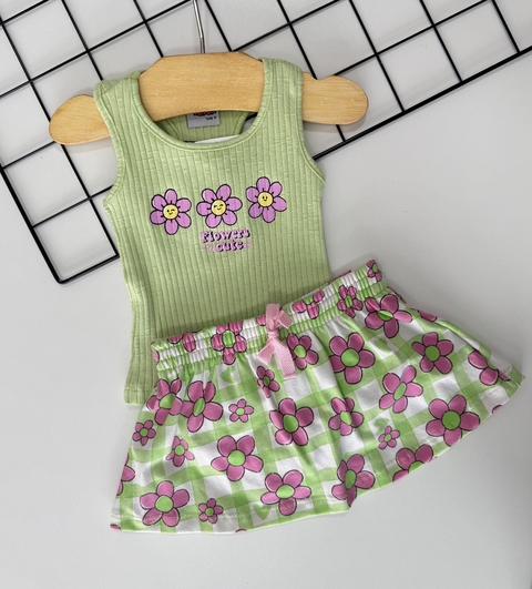 Conjunto casual baby kiko e Kika