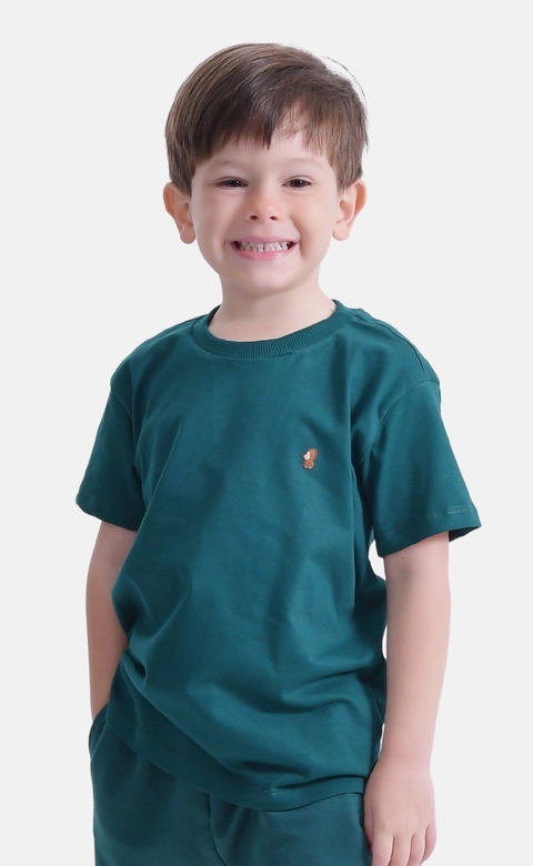 Camisa Basica Verde Picles - comprar online
