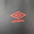 Camisa Rayo Vallecano II 23/24 - Torcedor Umbro Masculina - Preta com detalhes em vermelho e amarelo - CAMISAS DE FUTEBOL e BASQUETE | Manto Mania