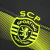 Camisa Sporting Lisboa II 22/23 - Torcedor Nike Masculina - Preta com detalhes em amarelo - loja online