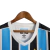 Imagem do Camisa Grêmio I 23/24 - Torcedor Umbro Feminina - Azul com listras pretas e brancas