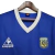 Camisa Retrô Seleção da Argentina II 1986 - Le Coq Sportif Masculina - Azul com detalhes em branco - CAMISAS DE FUTEBOL e BASQUETE | Manto Mania