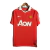 Camisa Retrô Manchester United 10/11 - Masculina Nike - Vermelha com detalhes em branco