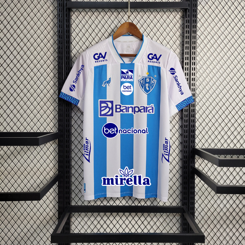 Paysandu Torcedor Home 2023/24 - Todos os Patrocínios