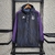 Real Madrid Corta-Vento Preto com Roxo