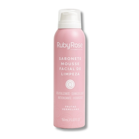 Sabonete Facial Mousse de Limpeza Frutas Vermelhas